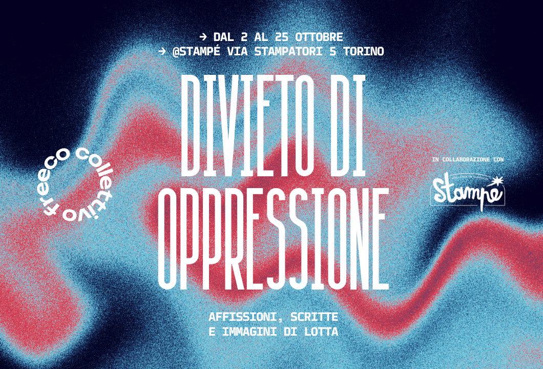 Mostra Divieto di oppressione